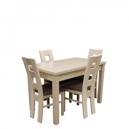 Stół i krzesła dla 4 osób - RK011
