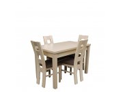 Stół i krzesła dla 4 osób - RK011