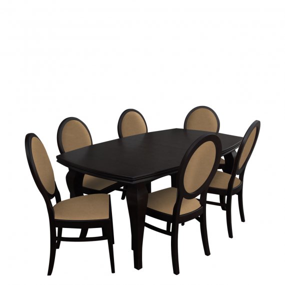 Stół z 6 krzesłami - RK028