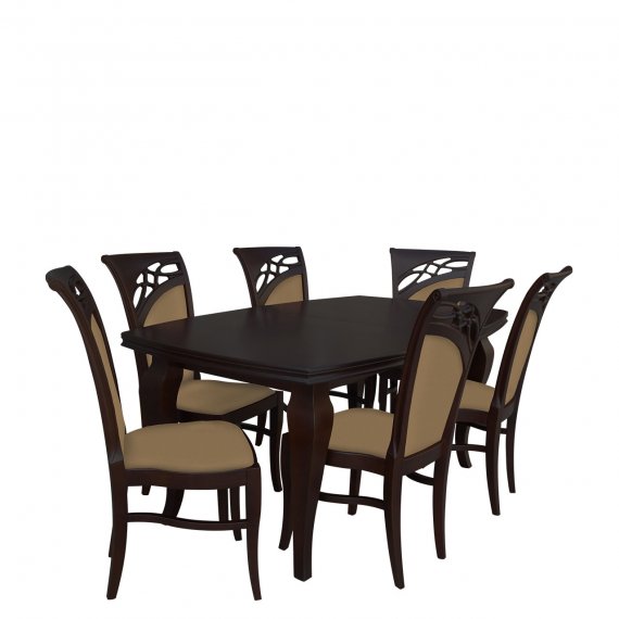 Stół z 6 krzesłami - RK027