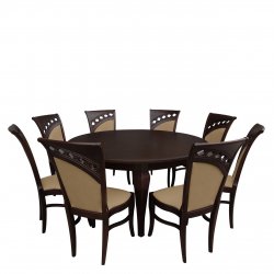 Rozkładany stół z 8 krzesłami - RK031