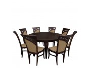 Rozkładany stół z 8 krzesłami - RK031