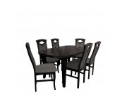 Stół i krzesła do jadalni - RK004