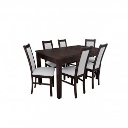 Stół z krzesłami dla 6 osób - RK051