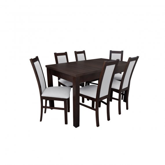 Stół z krzesłami dla 6 osób - RK051