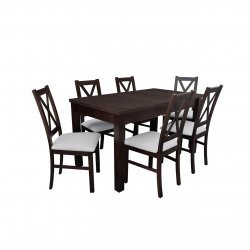 Stół z krzesłami dla 6 osób - RK052