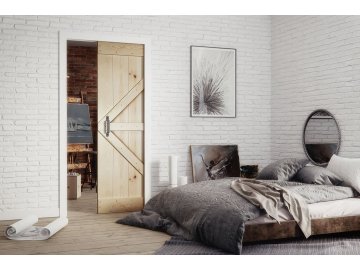 Drzwi przesuwne w kasecie Nora 80