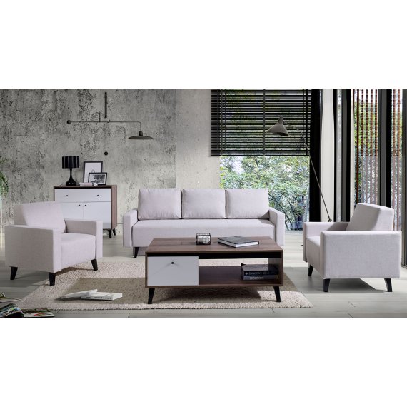 Salonowe meble z kanapą Naviedo Gloss II Salonowe meble z kanapą Naviedo Gloss II