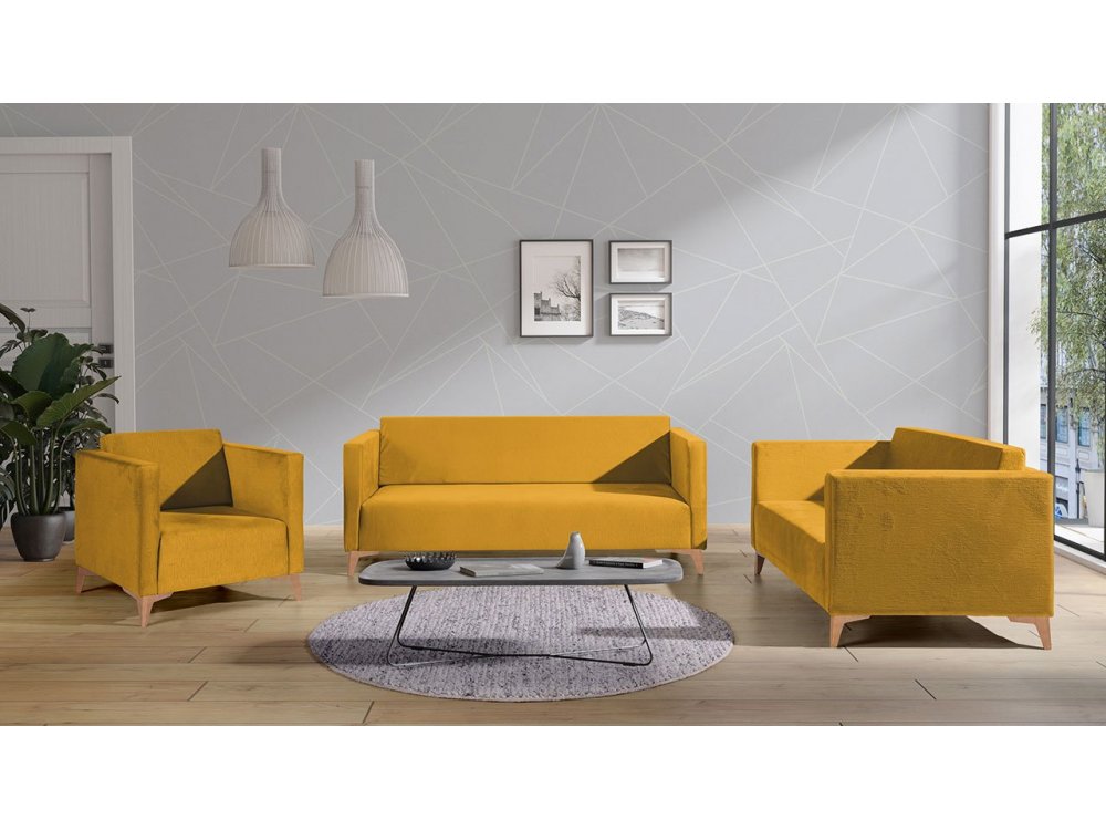 Zestaw tapicerowany Denim 3+2+1 Zestaw tapicerowany Denim 3+2+1