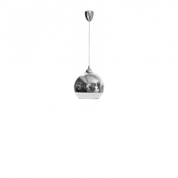 Lampa srebrna kula Globe M 4953 Lampa srebrna kula Globe M 4953