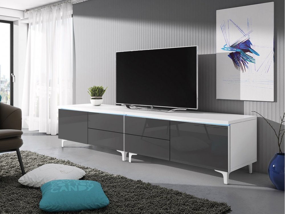 Szafka RTV Cleo XI-W Double L+P Szafka RTV Cleo XI-W Double L+P