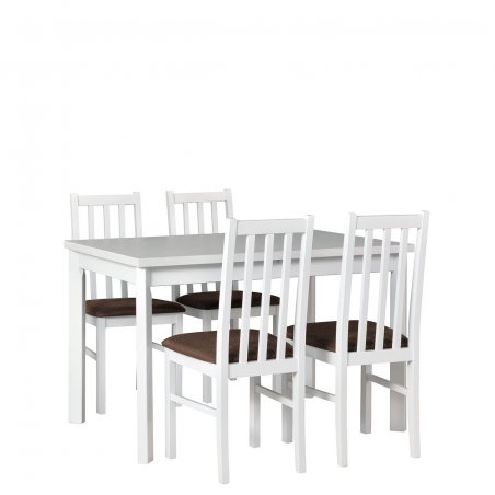 Stół rozkładany z 4 krzesłami - AL24