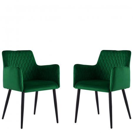 Komplet dwóch nowoczesnych krzeseł Archie 110