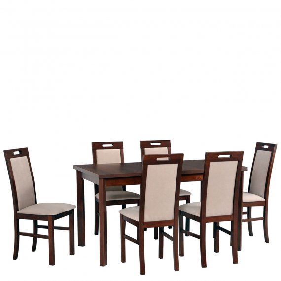 Stół z 6 krzesłami AL35