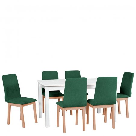 Stół z 6 krzesłami - AL37