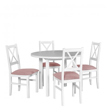 Stół z 4 krzesłami - AL54