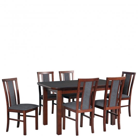 Stół z 6 krzesłami - AL65
