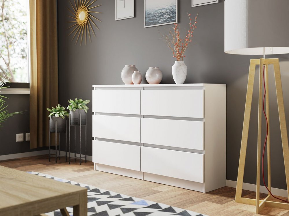 Komoda szeroka z szufladami Osko 120 OK6 Komoda szeroka z szufladami Osko 120 OK6