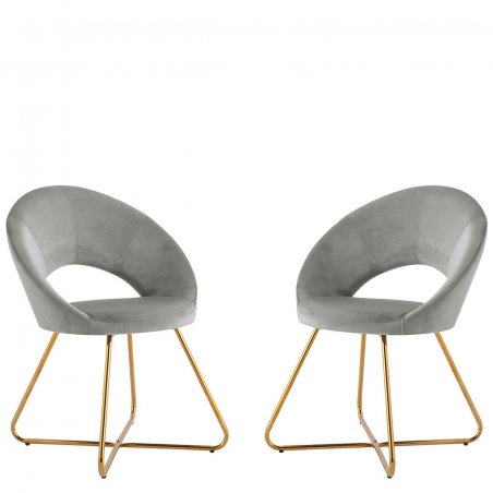 Komplet dwóch nowoczesnych krzeseł Archie 105