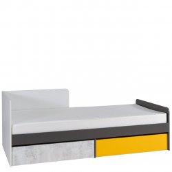 Łóżko młodzieżowe z materacem Runo RU07