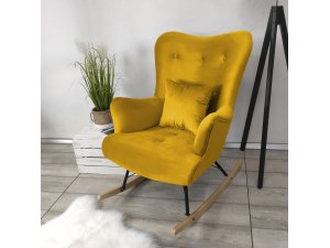 Fotel skandynawski bujany Akcjusz Fotel skandynawski bujany Akcjusz