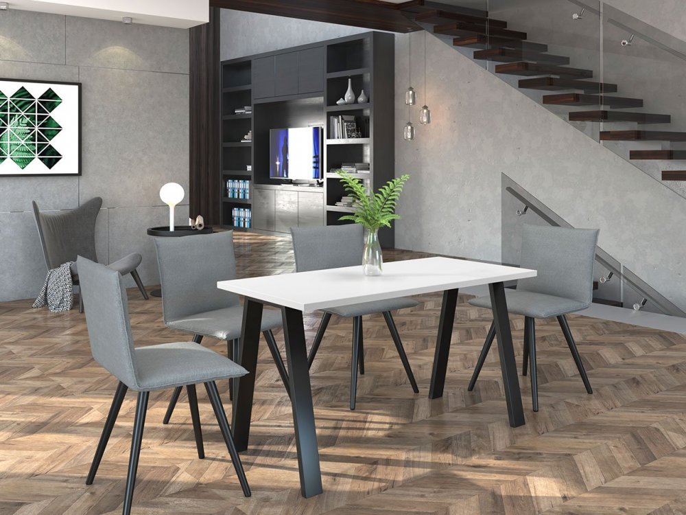 Stół industrialny Klaudian 138x67 Stół industrialny Klaudian 138x67