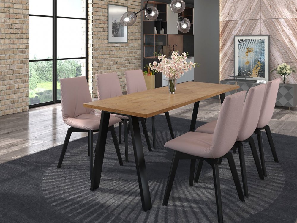 Stół industrialny Klaudian 185x67 Stół industrialny Klaudian 185x67
