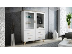 Witryna do salonu Sanna 120 2D4S Witryna do salonu Sanna 120 2D4S