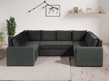 Narożnik z funkcją spania Verdek Plus