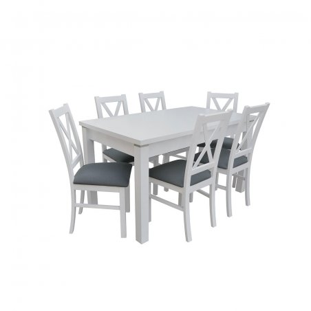 Stół z krzesłami dla 6 osób - RK099