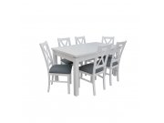 Stół z krzesłami dla 6 osób - RK099