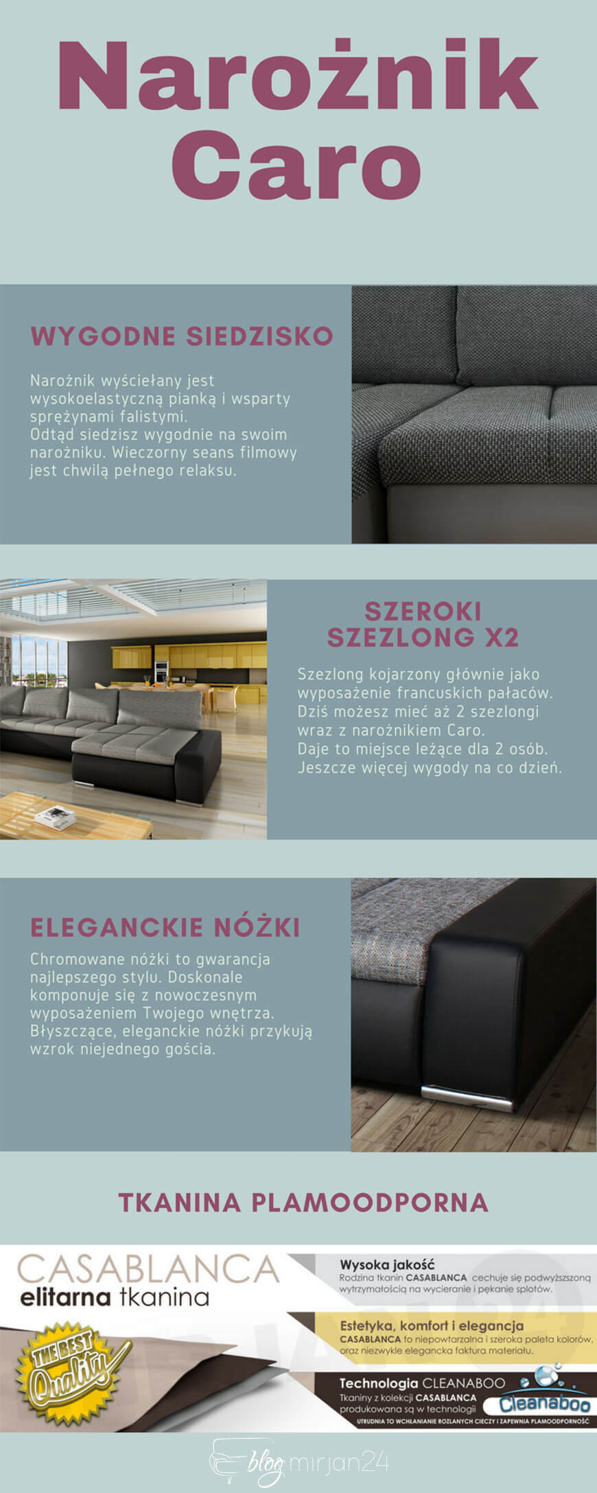 narożnik Caro