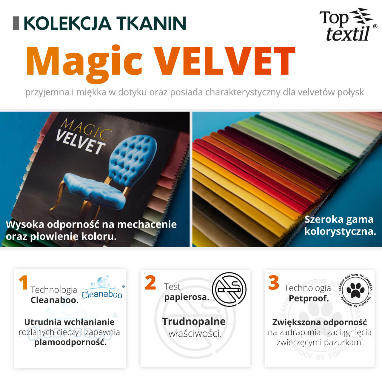 tkanina magic velvet