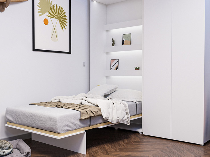 Półkotapczany Bed-Concept