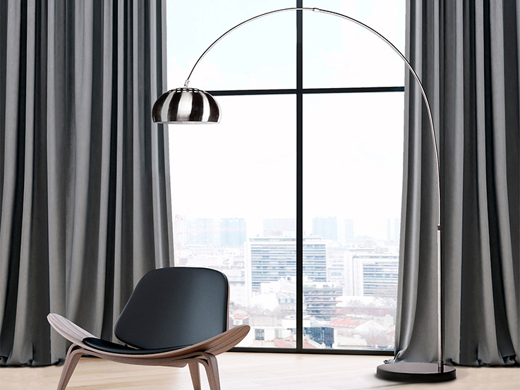 Lampa podłogowa Cosmo chrom S