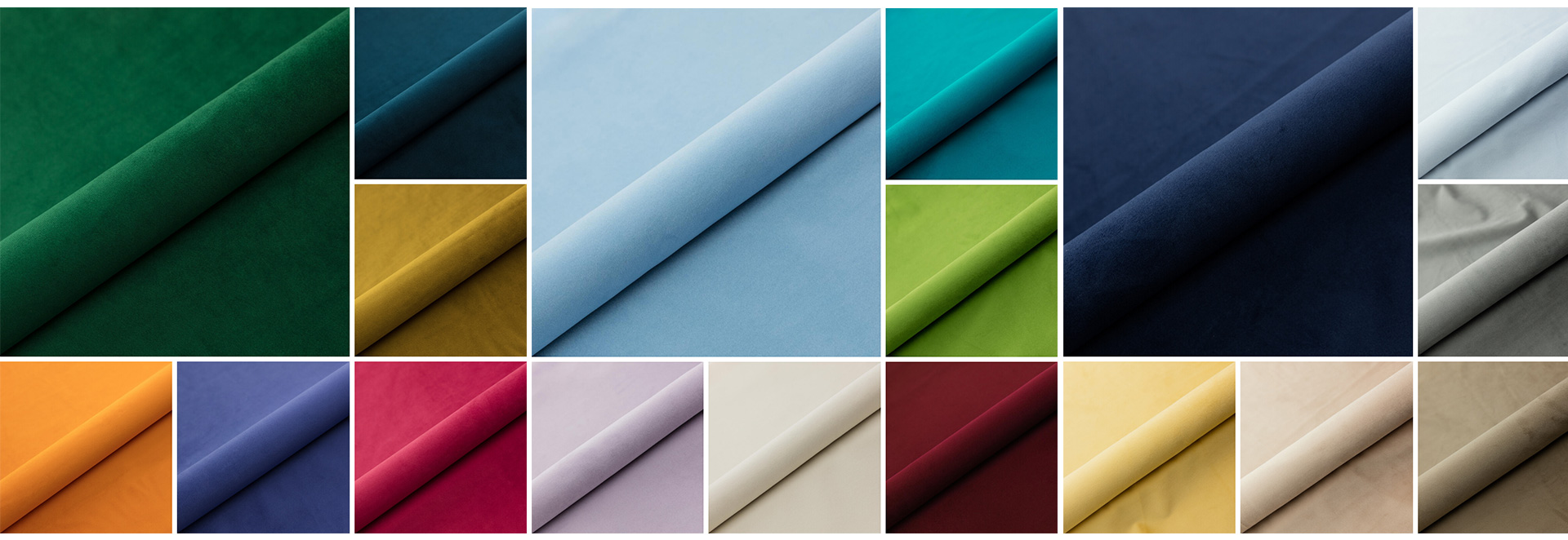 Najmodniejsze tkaniny – velvety i plusze.