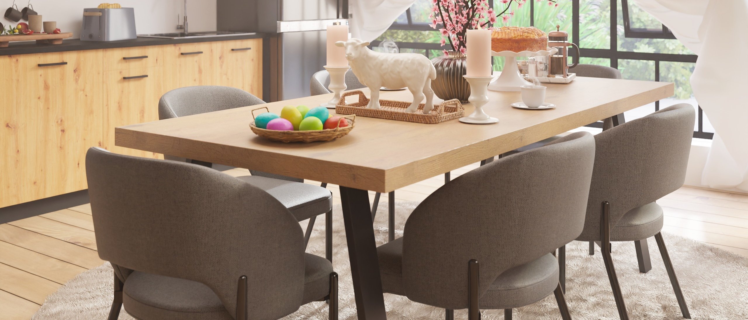 Wielkanocny loft z wyjściem na taras