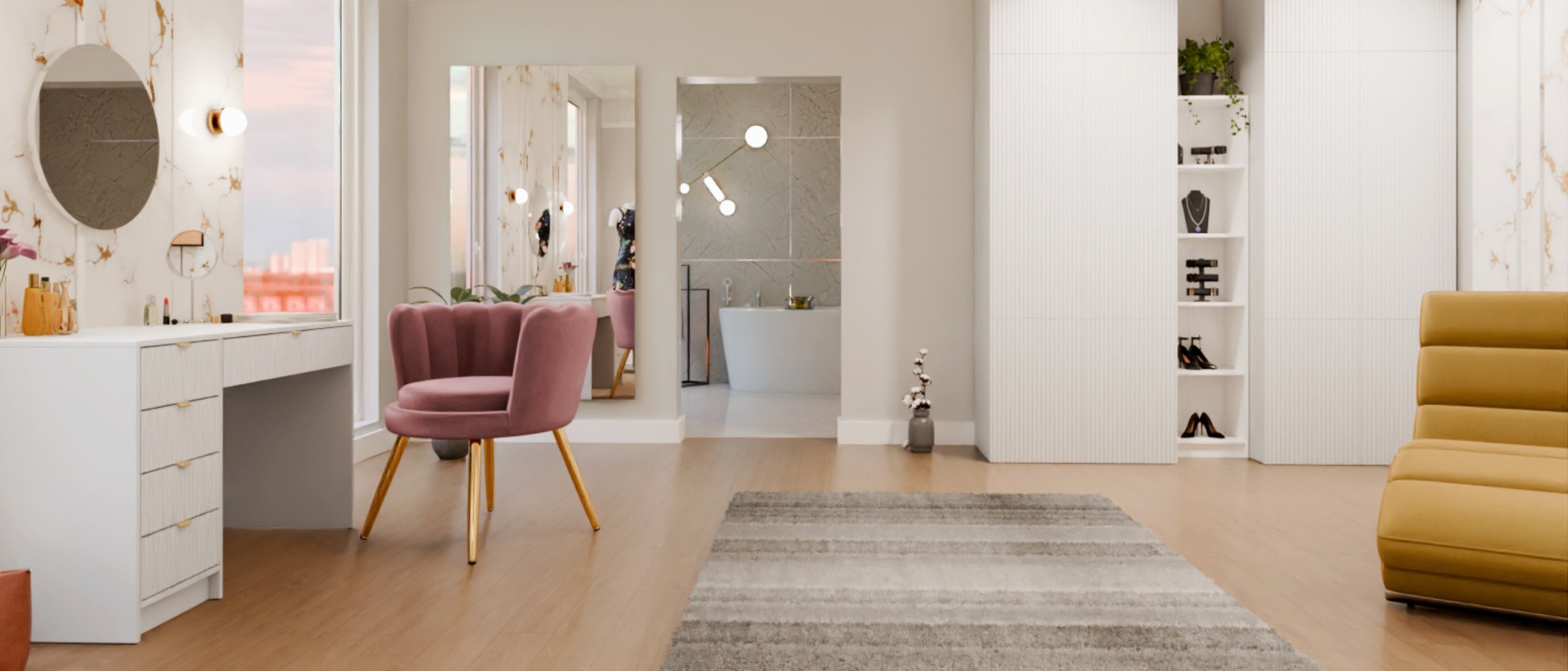 Garderoba modern classic