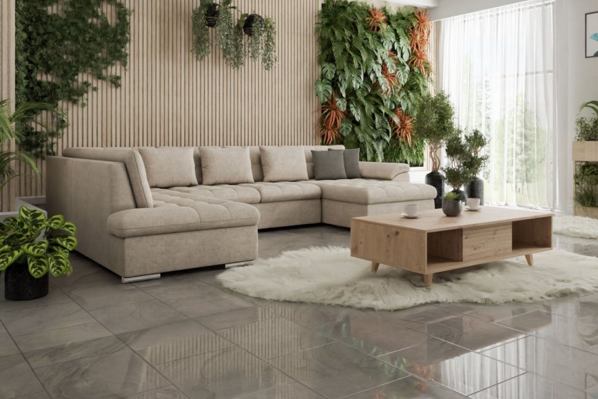 Salon w objęciach zieleni