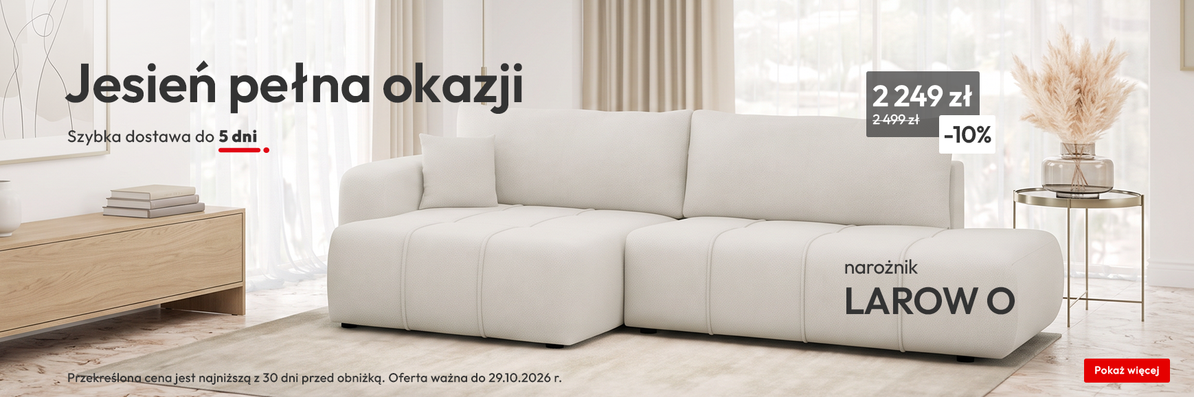Zobacz promocję Jesień pełna okazji