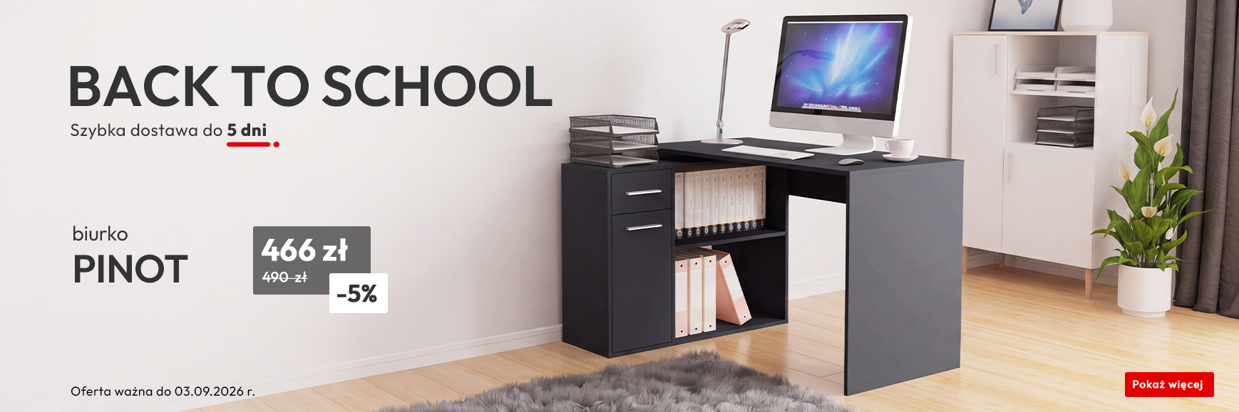 Zobacz promocję BACK TO SCHOOL