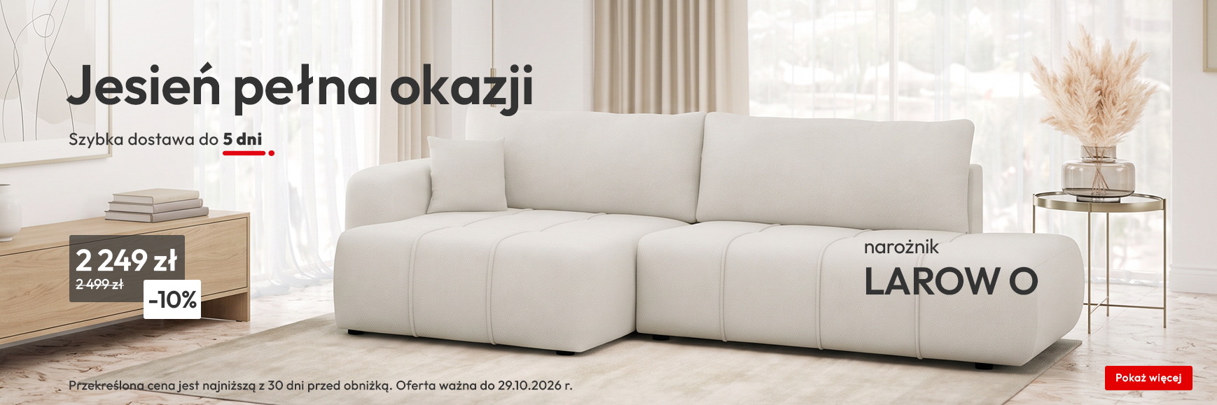 Zobacz promocję Jesień pełna okazji