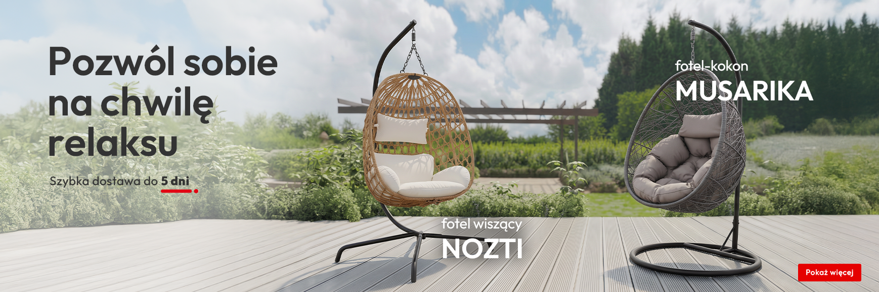 Pozwól sobie na chwilę relaksu